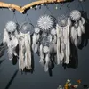 Dekorative Objekte Figuren 5 Teile/Set Feder Fantasy Catcher Handgemachte Wandbehang Dekoration Zuhause Wohnzimmer Schlafzimmer Ohne Beleuchtung und Holzstab 230331