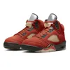 5s hommes chaussures de basket-ball jumpman 5 baskets Stealth Red Suede Raging Bull Easter What White Cement Mens Trainer Sports taille eur 40-47