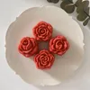 Bakvormen 4 stcset 30g50g rozenvorm Mooncake mold valentines dag handdruk maan cake mal diy decoratie gereedschap keuken 230331