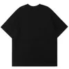 Camisetas masculinas Aolamegs Men letra gótica de estilo punk imprimido camiseta de tamanho grande 3 cor tops opcionais Tee High Street Hipster Summer Streetwear 230331