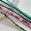 Strand Minimalist Natural Gem Stone Crytal Bracelets For Women Amazonite Tourmaline Obsidian Small Spinel Beads Friendship Bracelet