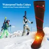 Sports Socks Electric Rechargeable Battery Heating For Men Women Winter Ski Camping Hiking Climbing Riding Motorcycle Warmers