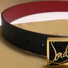 Red Sole Mens premium quality belt 40mm luxury brand designer womens belt fashion casual style both sides can be made of real cowhide never crease waistbands 03