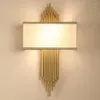 Wall Lamps Nordic Modern Gold Lamp Led Sconces Luxury Lights For Living Room Bedroom Bathroom Home Indoor Lighting Fixture Decor