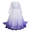 Костюм для девчонка для девчонки для детей 4 6 8 10 Y Fantasy Girl Cosplay Princess vestido Дети дети рождественская вечеринка замаскированы платья 230331