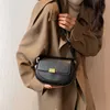 Sacs à bandoulière selle pour femmes hiver tendance Simple sac à bandoulière en cuir solide tendance sacs à main et sacs à main 230322