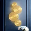 Wall Lamps Modern Lamp Lotus Leaf Sconce For Bathroom Led Lights LOFT Decor Industrial Bedroom Bedside Lighting Fixture