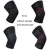 Elbow Knee Pads VEIDOORN 1PCS Compression Support Sleeve Protector Elastic Brace Springs Gym Sports Basketball Volleyball Running 230331