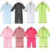 Pyjamas Winter Jaar verkoopt zuster katoen kinderen pyjama's kerstjongens en rode pyjama's voor meisjes set 230331