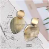 Dangle Chandelier Colorf Natural Shell Round Earrings For Women Unique Design Shape Statement Fashion Jewelry Mticolor Ear Dhgarden Dhuqa