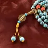 Chokers 8mm natuurlijke turqouise japamala ketting voor vrouwen mannen meditatie yoga geest inspirerende sieraden 108 mala bead 230331