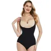 Women's Shapers Women Bodysuit Bodysuit-Cumum-Control Shapewear Taist Trener Traer Smurce Body Shaper Open Bust Corset Cincher Kształtowanie bielizny