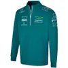 F1 Racing Suit Team 2023 Driver Zipper Sweater Sweater Men's Leisure Sports Sweater Coat
