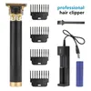 USB -заряжаемая волоса Clipper Professional Electric Hair Trimmer Trimmer Trimmer Trimmer Beard Men Cutting Machine Электрическая бритва для мужского стиля DHL