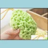 Bath Brushes Sponges Scrubbers Honeycomb Shower Sponge Ball Scrub Soft Spa Body Power Cleaning Tools Flower Drop Delivery Home Ga Dhp9G