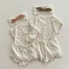 Pyjama bébé à manches courtes ensemble de vêtement été coton enfants fleur pyjamas coton bébé filles 2 pièces décontracté bébé vêtements 230331