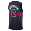 Personnalisé 2 Cade Cunningham Basketball Jersey Jaden Ivey Bojan Bogdanovic Saddiq Bey Jalen Duren Marvin Bagley Stewart Hamidou Diallo Maillots Enfants Hommes