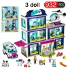 Bloco 932pcs Heartlake City Park Hospital Friends Compatible Building Block Bricks Toys for Children Birthday Gifts 41318 230330