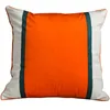 Gros luxe Orange canapé taie d'oreiller coussin Orange rouge chaud Orange modèle chambre salon jeter taie d'oreiller dossier qualité