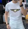 Camiseta de camiseta de grife casual com impressão de manga curta para venda masculino de luxo Hip Hop Clothing Asian Size M-7xl