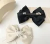 Luxury Barrettes Designer Womens Girls Hairpin Brand Classic Letter Hair Clips High Quality Hairclips Fashion bow Hairpin