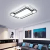 Luzes de teto Lâmpada LED LED Modern Living Room Atmosfera Creative Hall Personalidade Black Bedroom Estudo quente