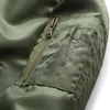 Heren Jackets Militaire jas Men's aangepaste bommenwerper geborduurd plus size jas vlucht tactisch pak honkbal