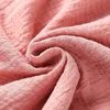 Blankets Swaddling 120100cm Muslin Cotton Baby born Tassel Receiving Swaddle for Girl Boy Bath Towel Stuff 230331