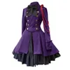 Casual Dresses Plus Size Women Bow Long Sleeve Ruffles Vintage Dress Female Gotic Court Patchwork Fashion Princess Medieval Renaissance