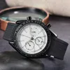 Omeg Stainless steel Wrist Watches for Men 2023 New Mens Watches All Dial Work Quartz Watch Top Luxury Brand Clock Men Fashion gg002