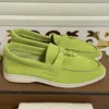 Man Woman Cashmere Walk Loafers Charm Casual Shoes Golden Embellished Suede Couple Shoe Genuine Leather Sneakers Factory direct r12 greenwig blondewig lacewig