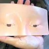 3D 밍크 속눈썹 허위 속눈썹 재사용 가능한 메이크업 보드 눈썹 문신 연습 피부 눈 메이크업 훈련 실리콘 연습 패드 메이크업 뷰티 아카데미 화장품