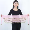 Stage Wear Secy Style Belly Dancing Clothing Belt Accessories Sequins Dance Triangular Bandage Hip Scarf