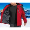 Jackets Men Jackets Mountain Jacket Winter WhiM Warm Fleece Lined Sports Rain Ski Casat com capuz 230331