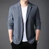 Męskie garnitury Blazers Mikser Modka Modna Korea Slim Fit Kurtka Przylot wiosenny jesień Męski Półta klatka piersiowa Ukryta formalna płaszcz 230330