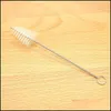 Cleaning Brushes Nozzle Brush Nylon St Cleaners Baby Milk Bottle Nipple Tools Cake Clean Kitchen Accessories Drop Delivery Home Gard Dhoui