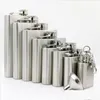 Hip Flasks Portable Whisky Stainless Steel Flask Stoup 1Oz 2 Oz 3Oz 4Oz 5Oz 6Oz 7Oz 8Oz Liquor Wine Pot Drop Delivery Home Garden Ki Dhjyt