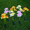 Solar Blumenlampe Outdoor Simulation Narzissen Licht LED Garten Dekoration Hochzeit Urlaub Fee Dekor Rasen Landschaft