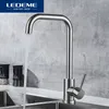 Кухонные смесители Ledeme Kitchen Faucet из нержавеющей стали одно отверстие для одно отверстия.