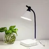 Tischlampen JJC USB wiederaufladbare LED klappbare Schreibtischlampe Augenschutz Touch dimmbares Leselicht 3 Farbmodi