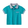 Magliette Estate Bambini Polo Camicie Tessuto di cotone Qualità T-shirt per bambini Magliette per bambini Abbigliamento per bambini 230331