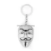 Party Favor V For Vendetta Key Chain Women Men Pendant Mask Keychain Ring Movie Holder Souvenir Gifts New Gga2652 Drop Delivery Home Dhhru