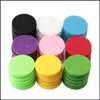 Other Home Decor Round Essential Oils Pads 100Pcs/Lot Dia. 22.5Mm Aromatherapy Felt Fit For 30Mm Oil Diffuser Locket Drop Delivery Ga Dhenm