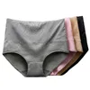 Mutandine da donna 3 pezzi/lotto Intimo da donna Intimo sexy senza cuciture in cotone Intimo da donna stampato Intimo da donna grande 230331