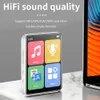 MP3 MP4 Players Mini Portable Walkman Touch Screen Bluetooth Small Music for Student Learning 230331