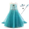 Cosplay Girl Halloween -kostuum voor kinderen 4 6 8 10 Y Fantasy Girl Cosplay Princess Vestido Kinderen Xmas Avond feestvermisgerechten Up 230331