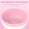 Machine de nettoyage de brosse de maquillage électrique portative d'outil de nettoyage de brosse d'ombre à paupières de femmes avec la brosse cosmétique automatique de chargement d'usb