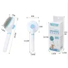 Brosse pour chat pour la mue, brosses pour chat pour chats d'intérieur, brosse pour chat et chien à poils longs ou courts, brosse de toilettage pour chat, peigne pour chaton, lapin, massage enlève la fourrure lâche