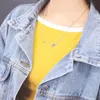 C07 S925 Sterling Silver Necklace Personlig mode Punk Hip Hop Style Pin Versatile Cross Flower Letter Shape Gift for Lover