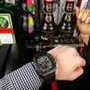 Luxe mechanische horloges Richar Mills Rm11-03 Zwitsers automatisch uurwerk Sapphire Mirror Geïmporteerd rubberen horlogeOEK0